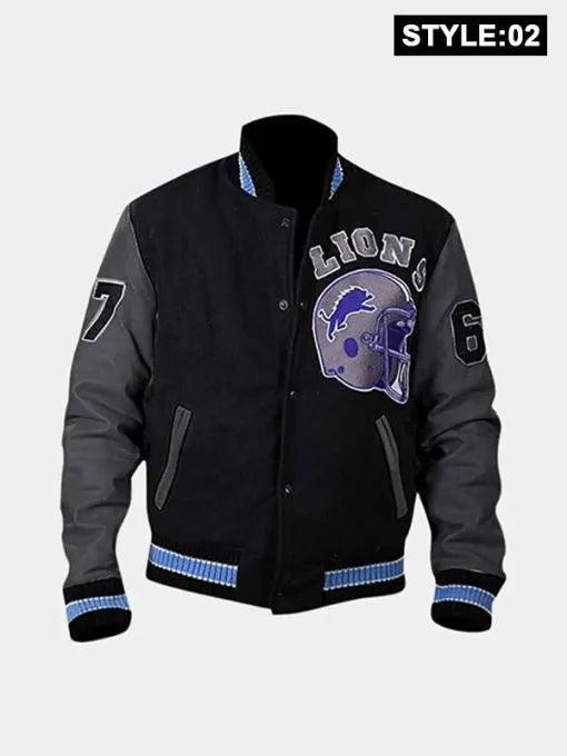 Beverly Hills Cop Detroit Lions Varsity Jacket - JnJ Jackets