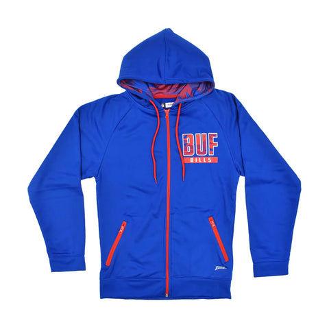 Buffalo Bills Royal Blue Full Zip BUF Hoodie