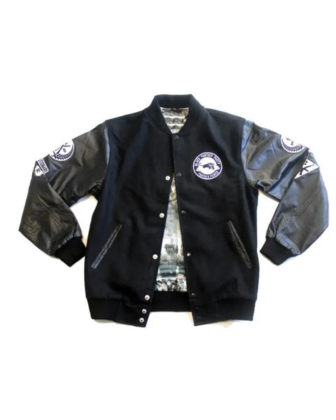 Black Panther Party Leather Jacket