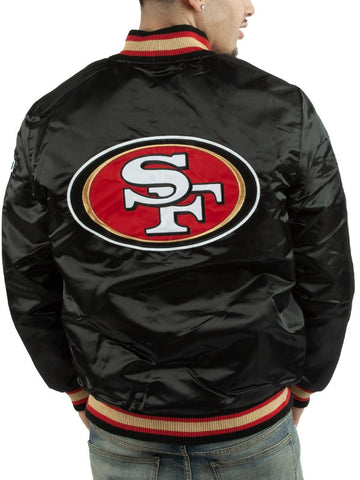 San Francisco 49ers Black Varsity Jacket - JnJ Jackets