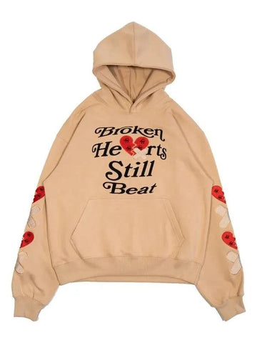 Broken Hearts Still Beat Hoodie - JnJ Jackets