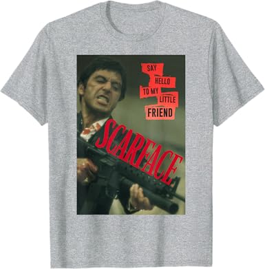 Say Hello to My Little Friend T-Shirt - jnjjackets