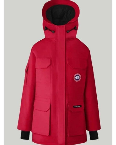 Canada Goose Fence Red Hooded Jacket
