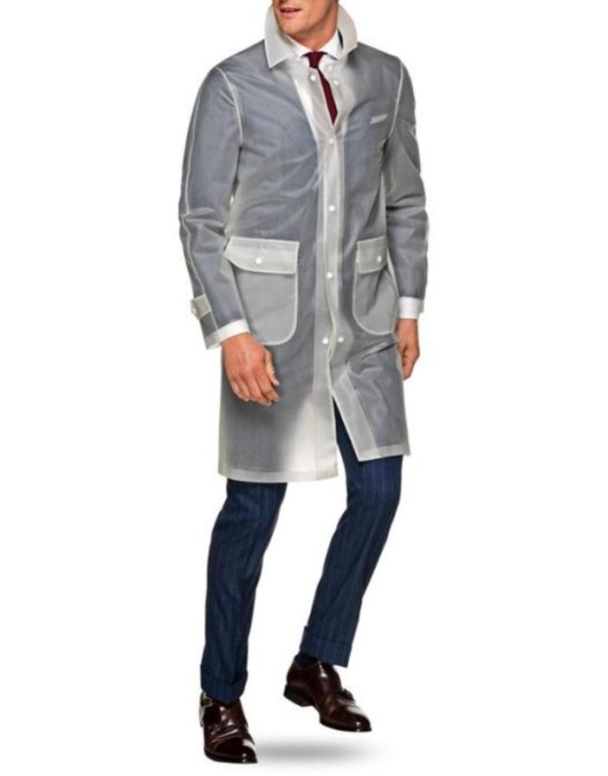 American Psycho Patrick Bateman Rain Coat - JnJ Jackets