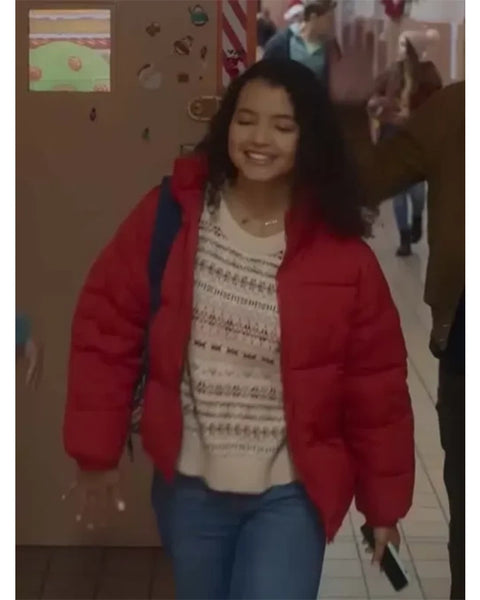 Christmas With You Deja Monique Cruz Puffer Jacket
