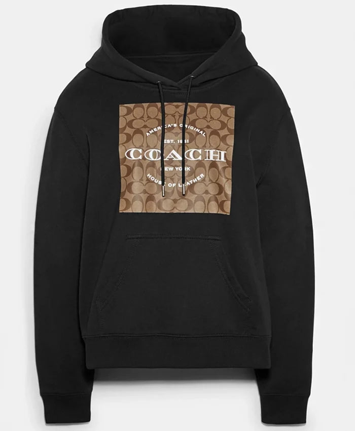 Coach Signature Pullover Hoodie - JnJ Jackets