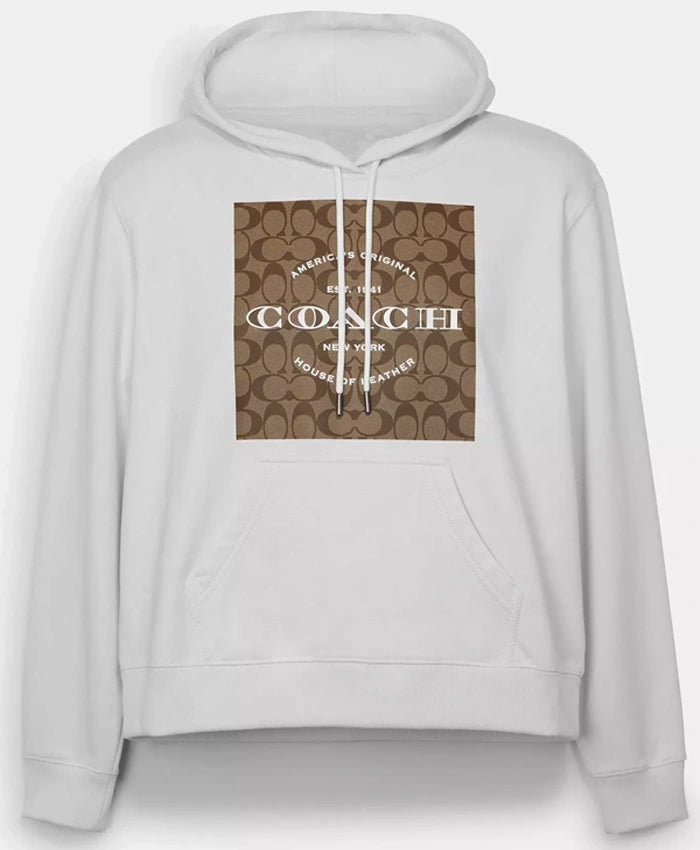 Coach Signature Pullover Hoodie - JnJ Jackets