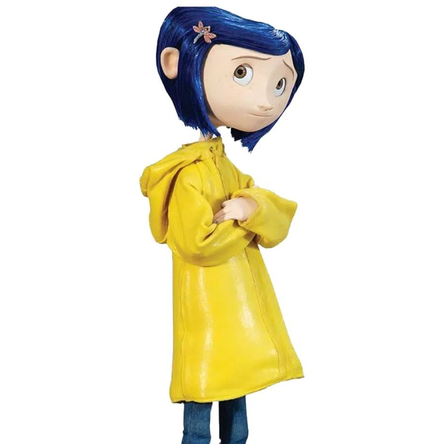 Coraline Yellow Raincoat - JnJ Jackets