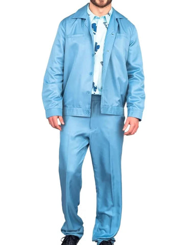 Christmas Vacation Cousin Eddie Blue Suit - JnJ Jackets