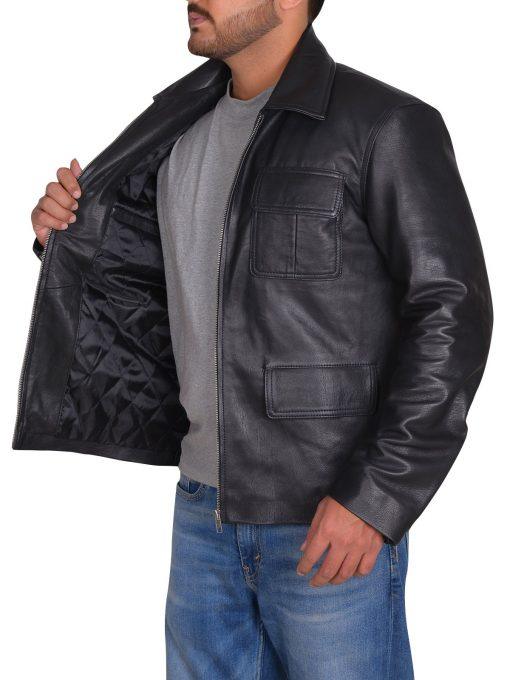 Vampire Diaries Damon Salvatore Leather Jacket - jnjjackets