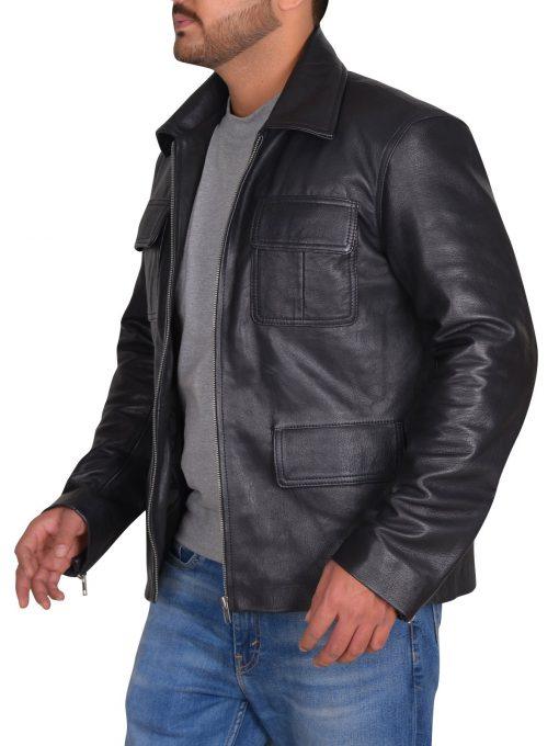 Vampire Diaries Damon Salvatore Leather Jacket - jnjjackets