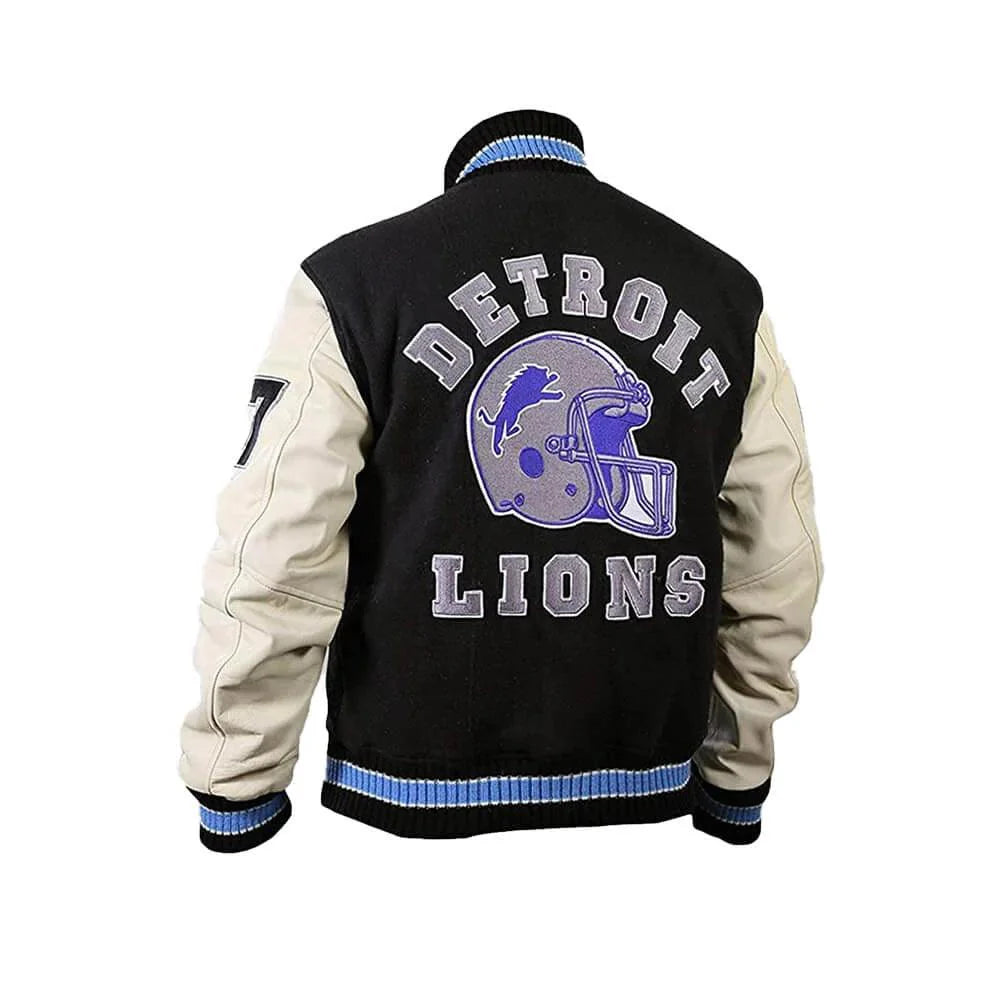 Axel Foley Detroit Lions Varsity Jacket