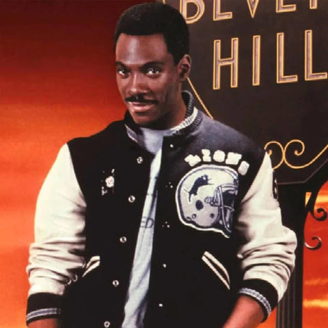 Beverly Hills Cop Detroit Lions Varsity Jacket - JnJ Jackets