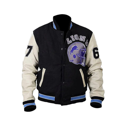 Beverly Hills Cop Detroit Lions Varsity Jacket - JnJ Jackets