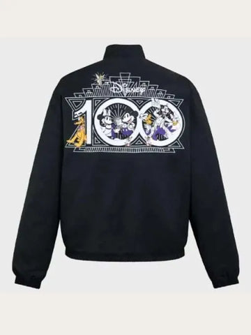 Disney 100 Black Bomber Jacket - jnjjackets