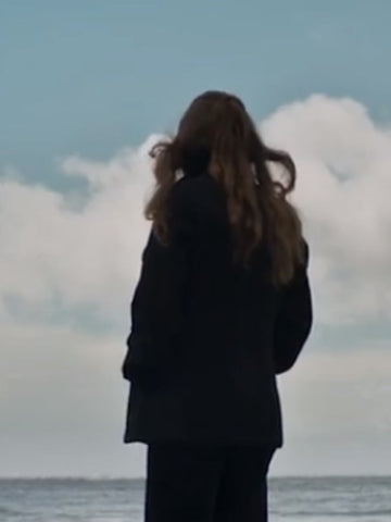 Kerry Condon In the Land of Saints and Sinners Black Peacoat - jnjjackets