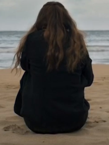 Kerry Condon In the Land of Saints and Sinners Black Peacoat - jnjjackets
