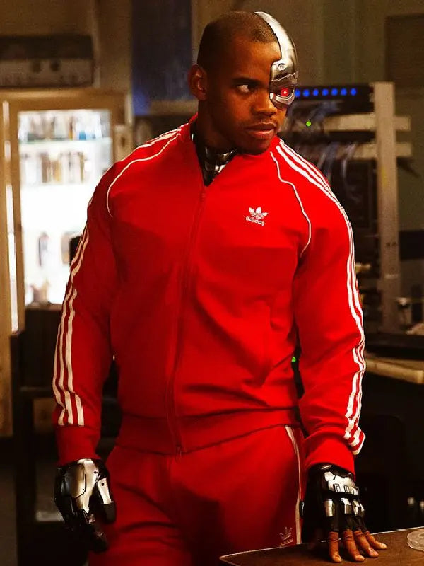 Doom Patrol S04 Cyborg Red Track Suit