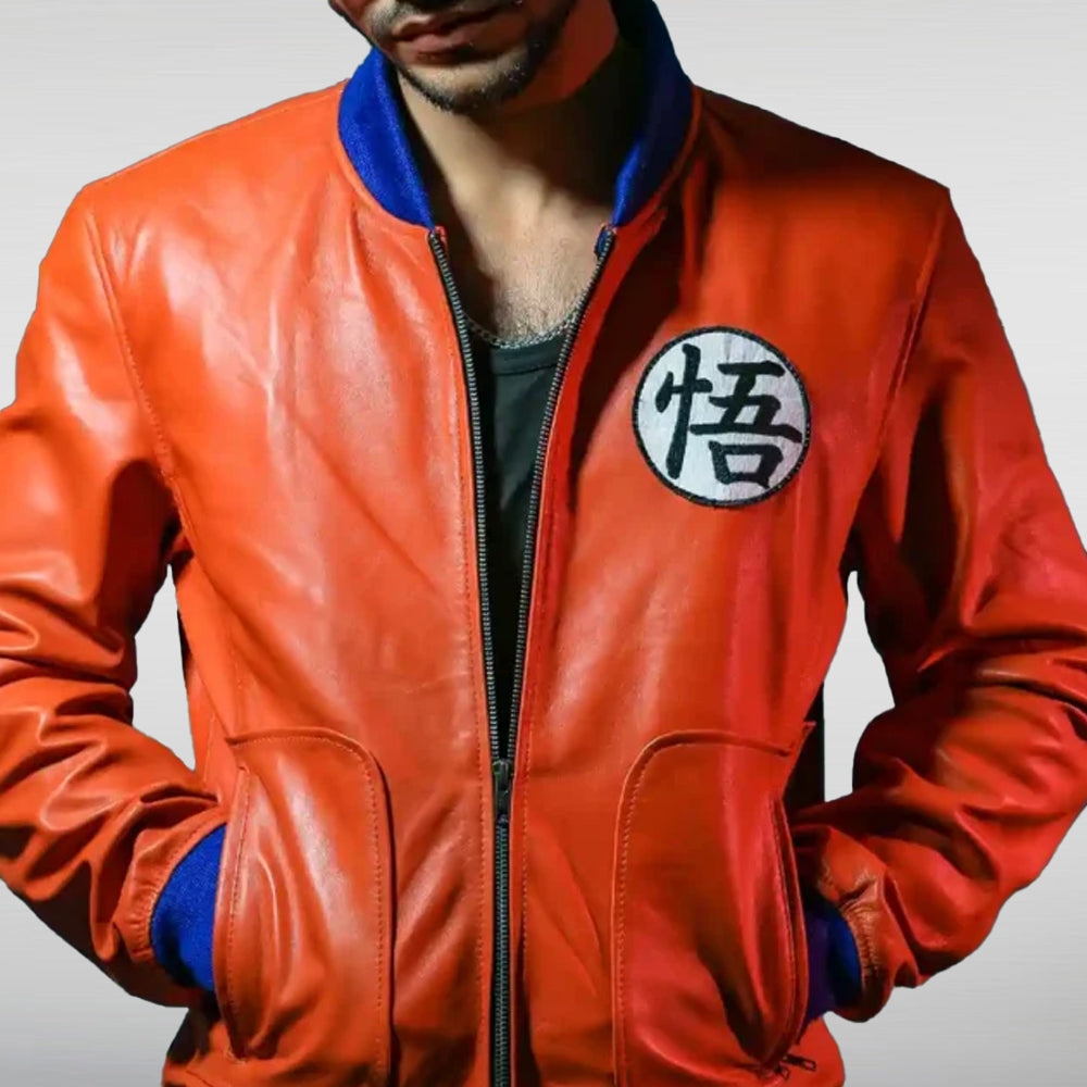 Goku Dragon Ball Leather Jacket