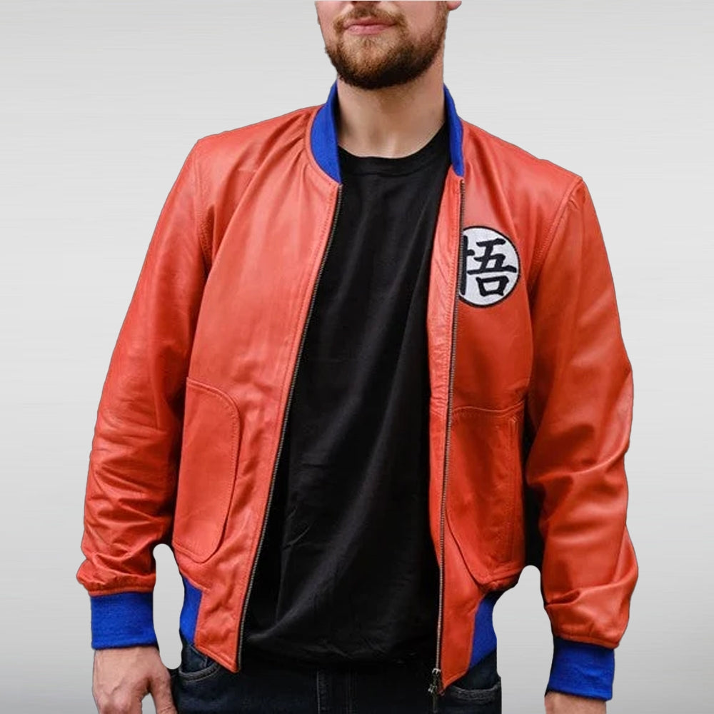 Goku Dragon Ball Leather Jacket