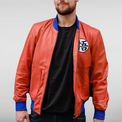 Goku Dragon Ball Leather Jacket