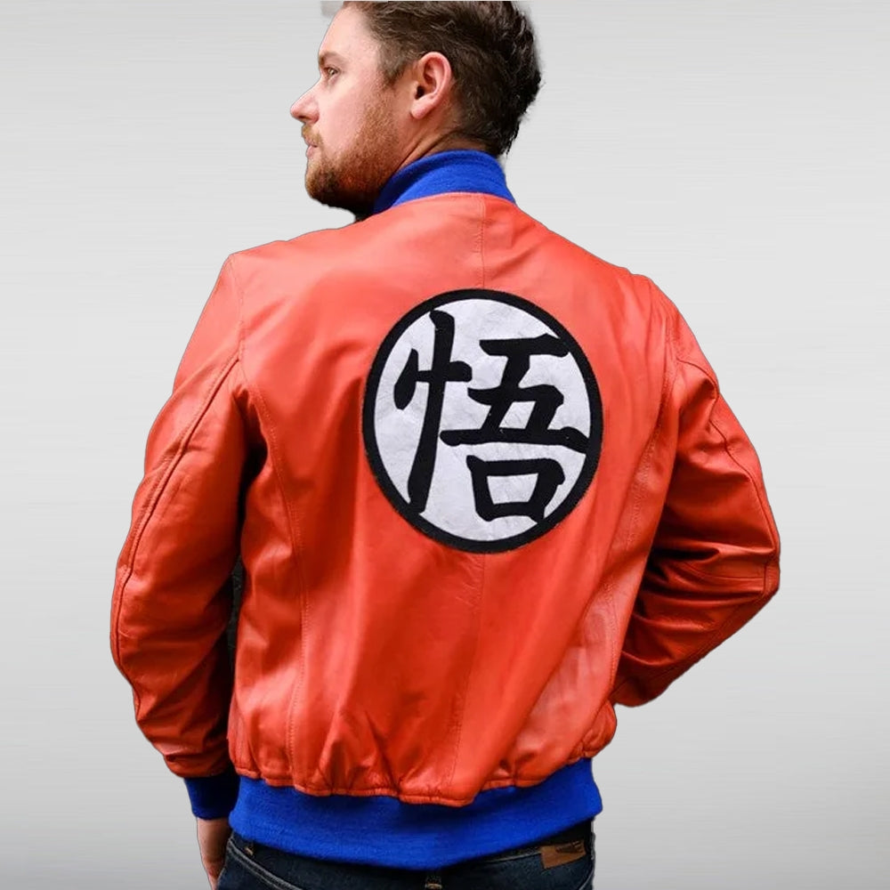 Goku Dragon Ball Leather Jacket