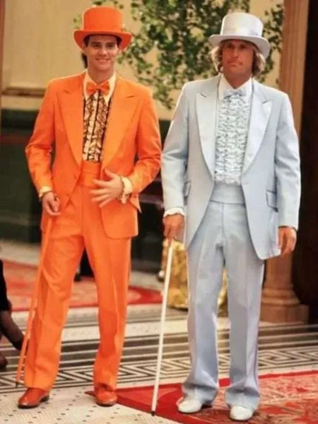 Orange & Blue Dumb and Dumber Suits