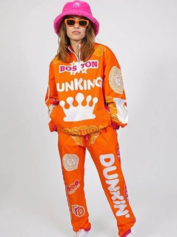 Super Bowl Dunkin Donuts Tracksuit - JnJ Jackets