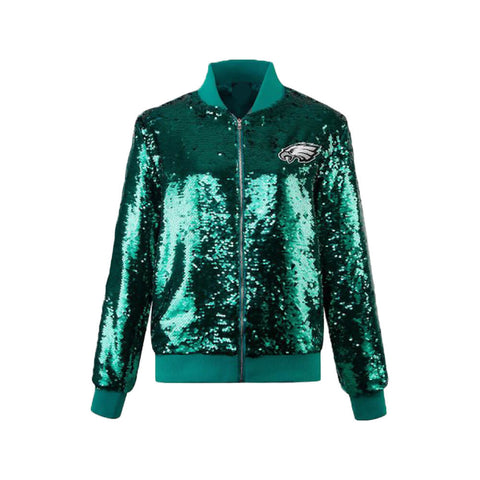 Philadelphia Eagles Sequin Jacket - JnJ Jackets