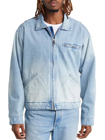 Elwood Petrol Denim Jacket