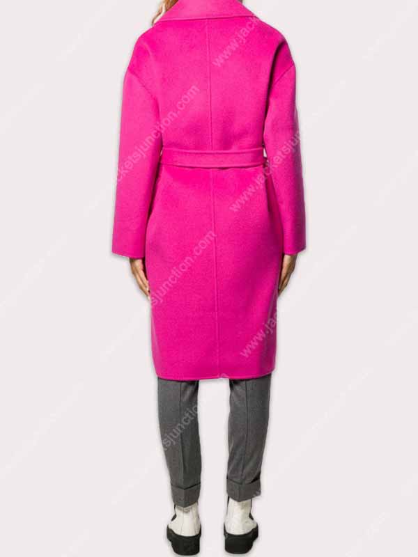 Emily In Paris Emily Cooper Pink Coat