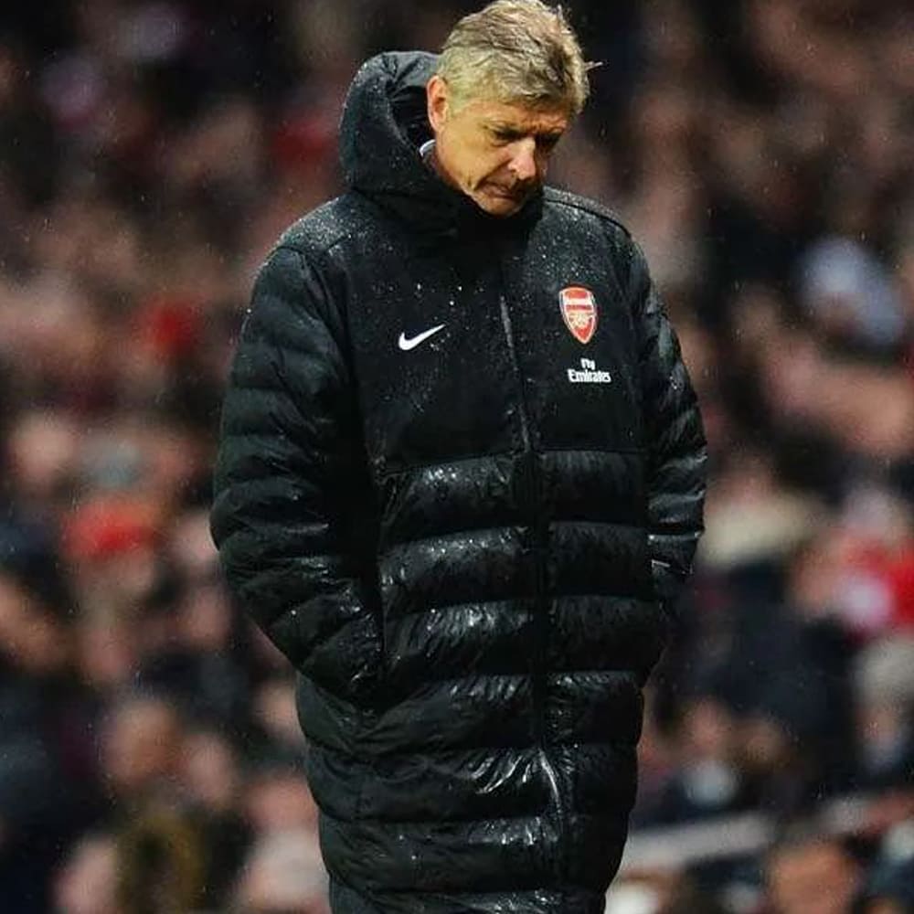 England World Cup 2023 Arsene Wenger Puffer Coat - JnJ Jackets