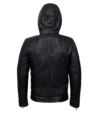 Mission Impossible Ghost Protocol Black Leather Jacket - jnjjackets