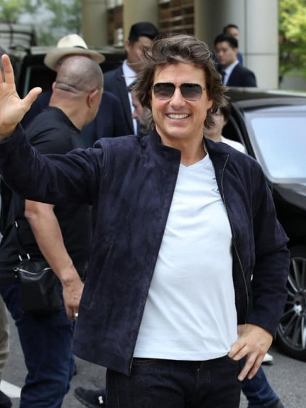 Tom Cruise Mission Impossible 7 Blue Jacket - jnjjackets
