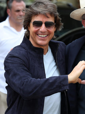 Tom Cruise Mission Impossible 7 Blue Jacket - jnjjackets