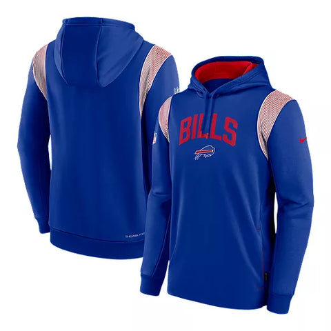 Nike Royal Buffalo Bills Pullover Hoodie