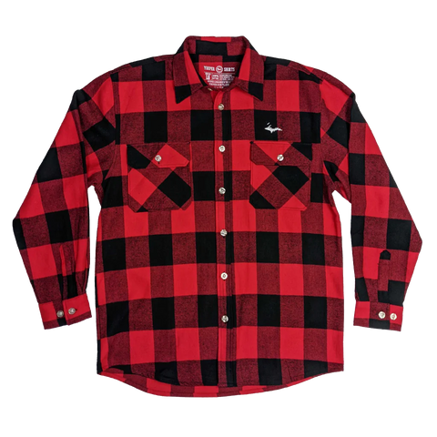 Flannel Plaid Shirt - jnjjackets