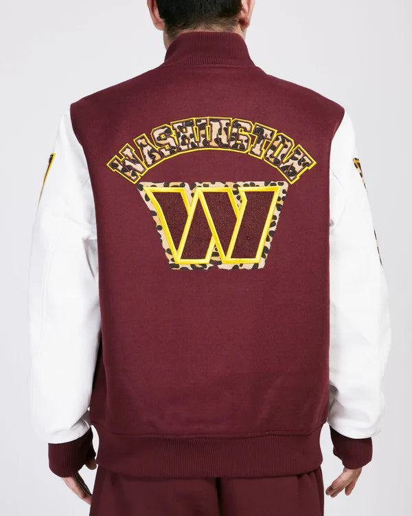 Washington Commanders Wool Varsity Jacket