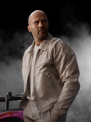 Fast X Deckard Shaw Beige Jacket - jnjjackets