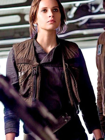 Star Wars Rogue One Jyn Erso Vest - JnJ Jackets