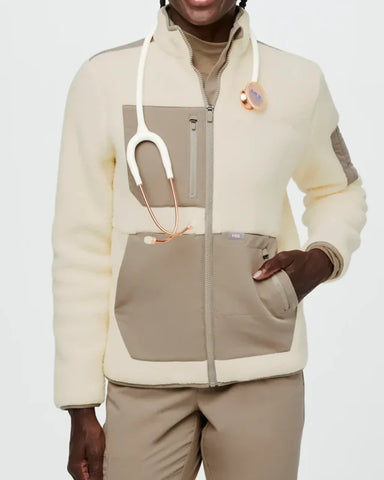 Figs Sherpa Jacket - JnJ Jackets