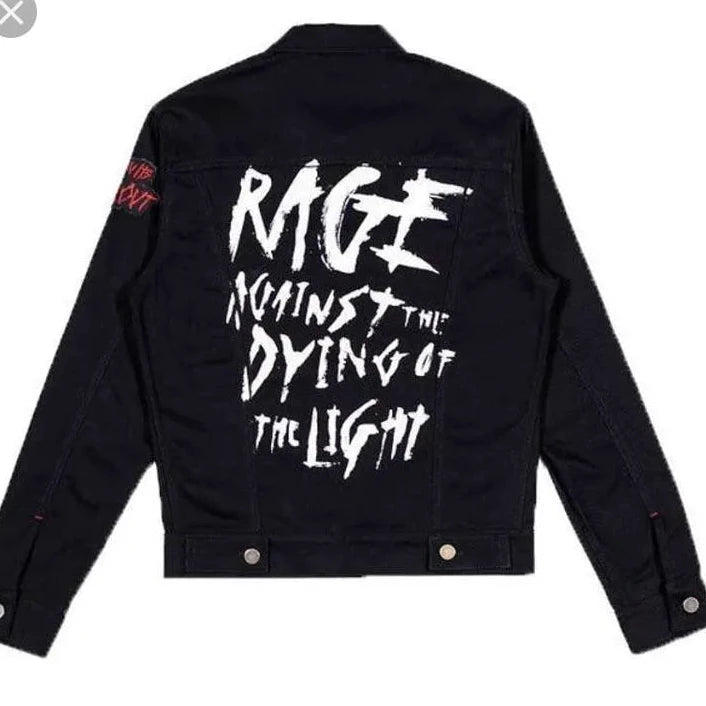 G-Eazy Rage Black Denim Trucker Jacket