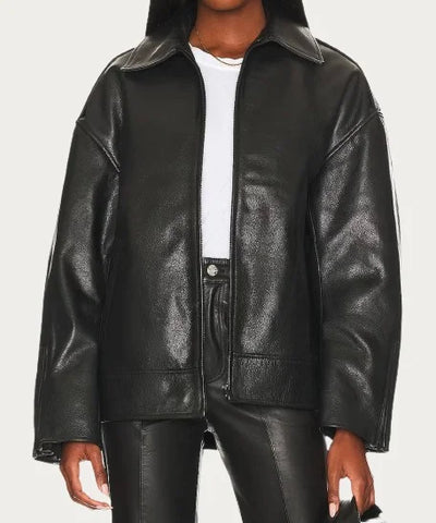 GRLFRND Alek Leather Jacket