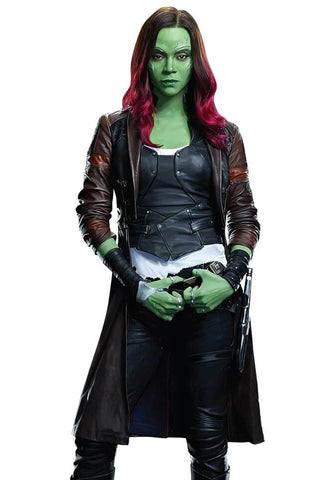 Guardians of the Galaxy 2 Gamora Coat - JnJ Jackets