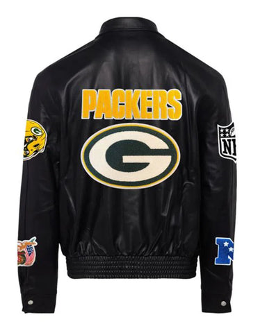 Green Bay Packers Leather Jacket - JnJ Jackets