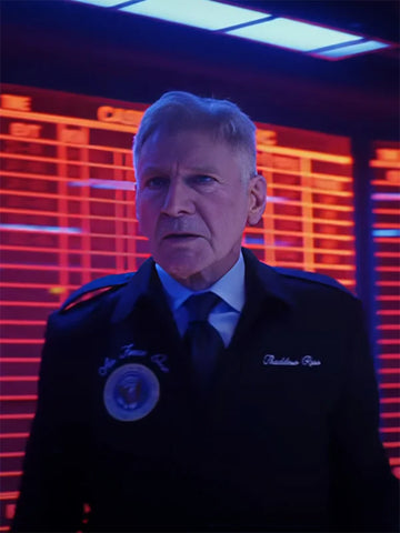 Harrison Ford Captain America Brave New World Black Jacket