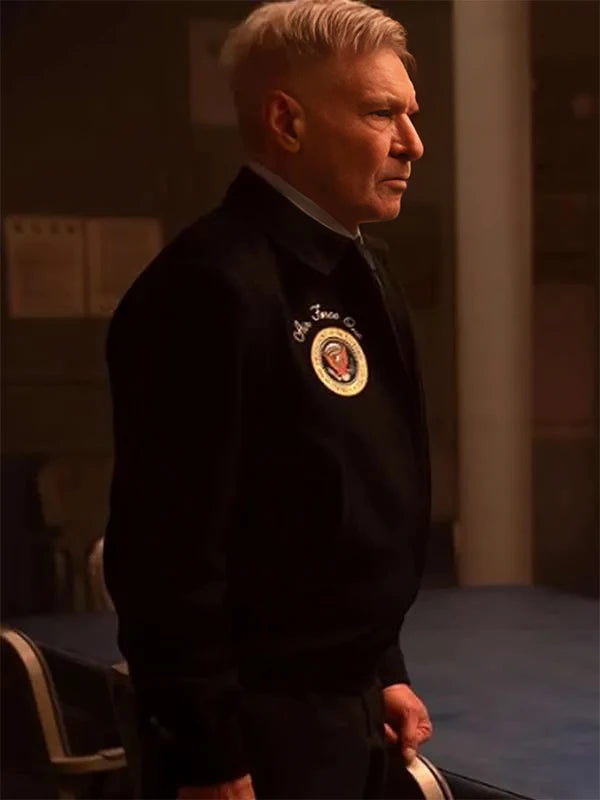 Harrison Ford Captain America Brave New World Black Jacket