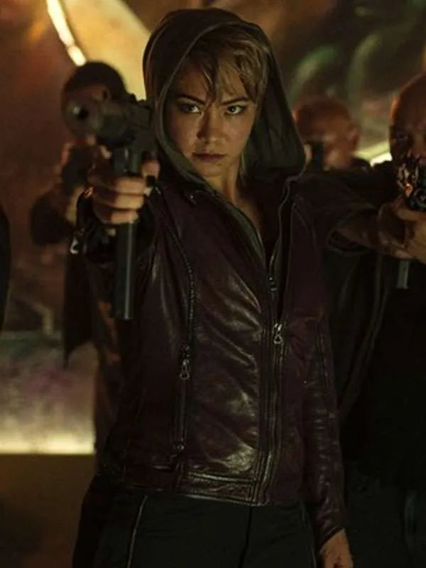 Michelle Waterson Havoc 2025 Leather Jacket - jnjjackets