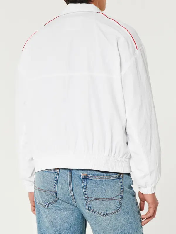 Hollister Mclaren White Jacket