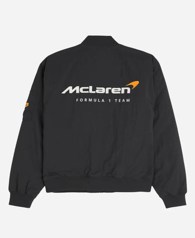 Hollister McLaren Black Jacket – Sleek & Sporty Look | JNJ Jackets - jnjjackets